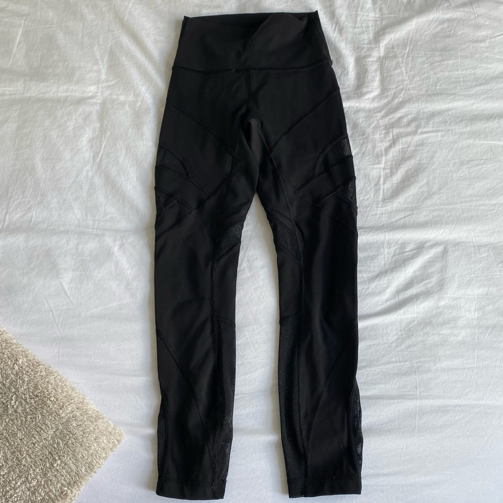 Lululemon Wunder Under Mesh Legging
